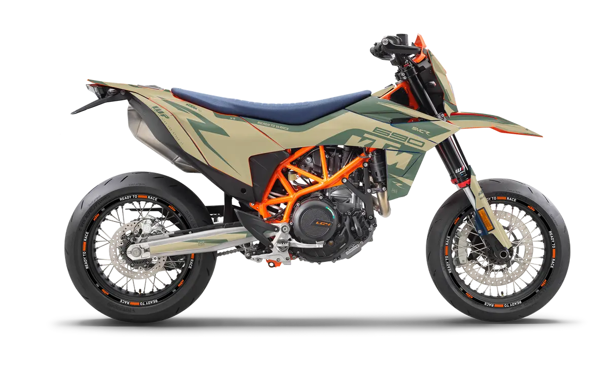 Ktm 690 Smc-R 2026 Graphics - "Torque" (Solid/Sand) 1
