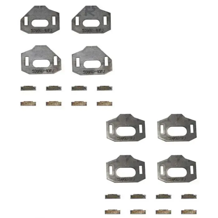 Total Chaos Lower Control Arm Cam Tab Gussets For 10+ 4Runner,10+ Gx 460,16+ Tacoma,10-14 Fj Cruiser 1