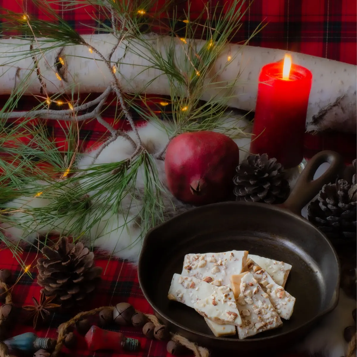 Trigger Toffee - White Chocolate & Almond English Toffee 1