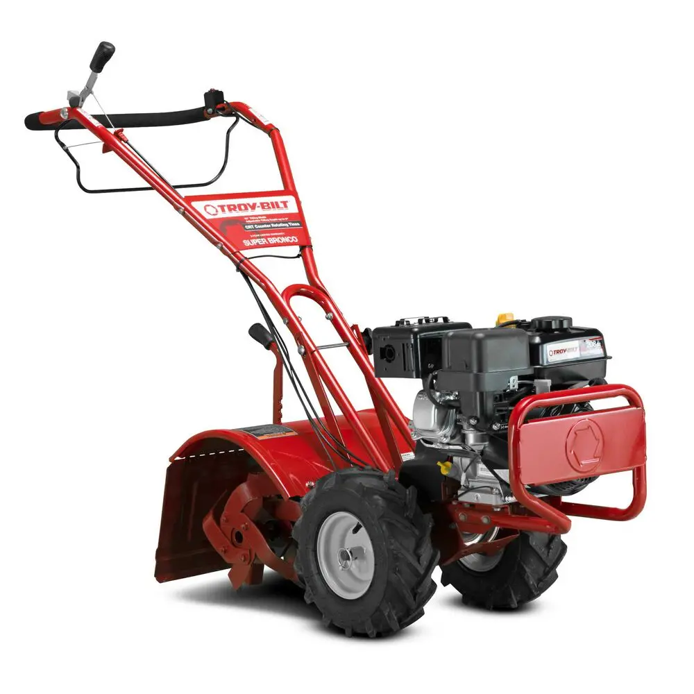 Troy Bilt Super Bronco Crt Garden Tiller 1