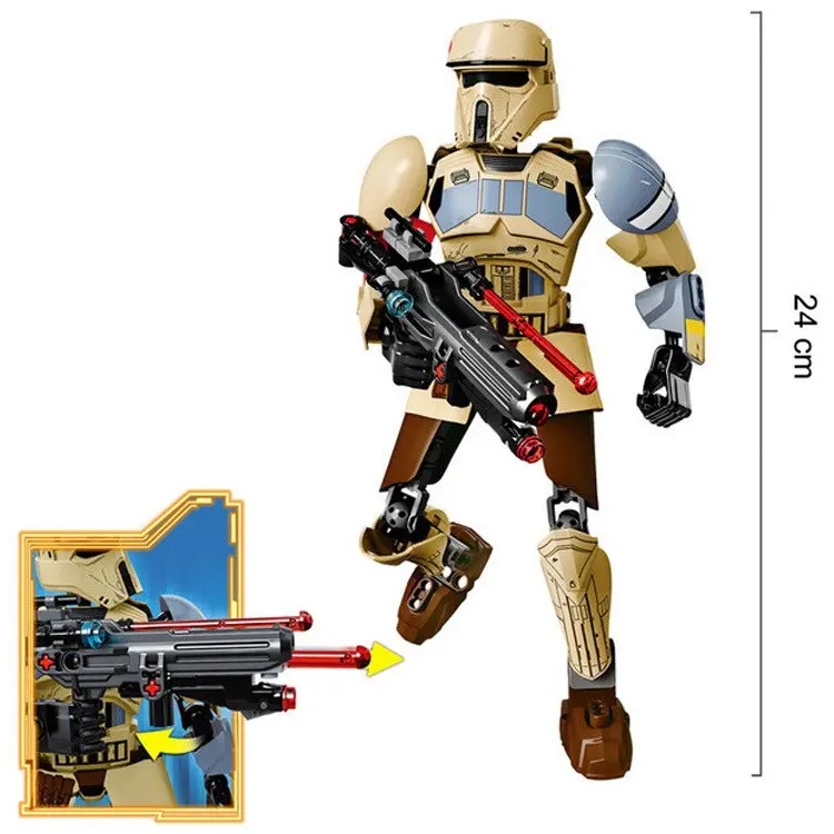 Figura De Ação Scarif Stormtrooper - Lego Star Wars 1
