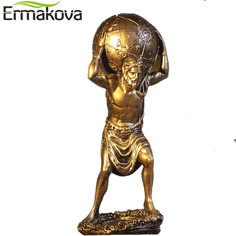 Estátua De Deus Grego Atlas 1