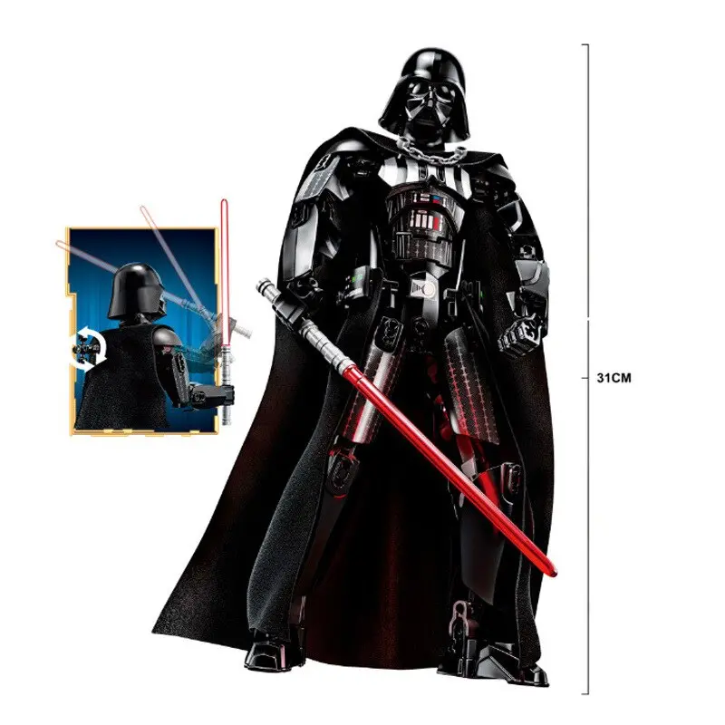 Figura De Ação Darth Vader - Lego Star Wars 1