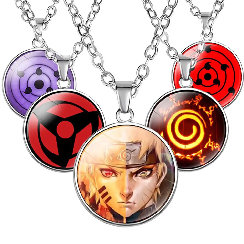 Fio Medalhão Pingente De Anime Naruto 1