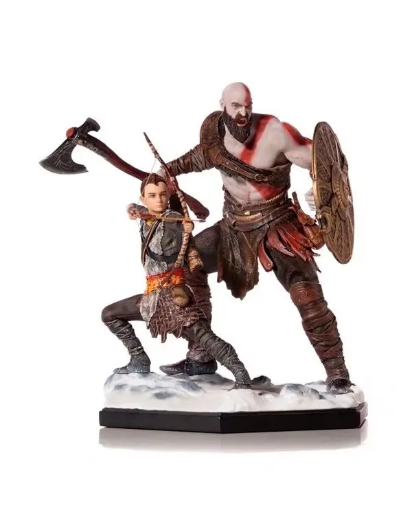 Figura De Ação Kratos E Atreus - Gof Of War 1