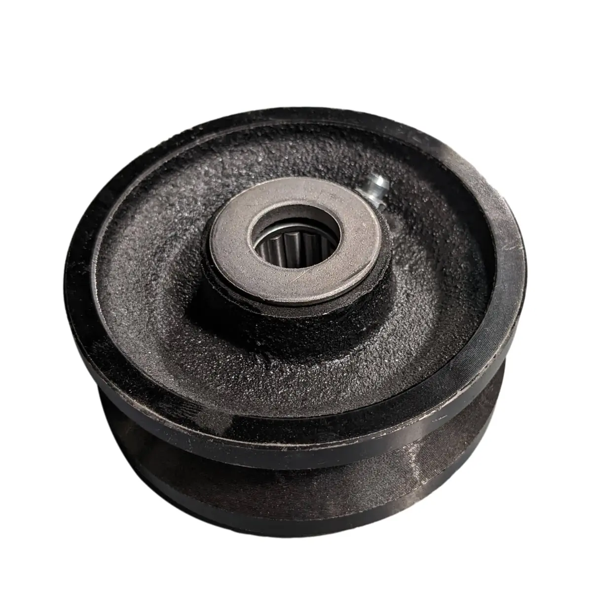 4" X 2" Cast Iron V-Groove Wheel - 600 Lbs. Capacity 1
