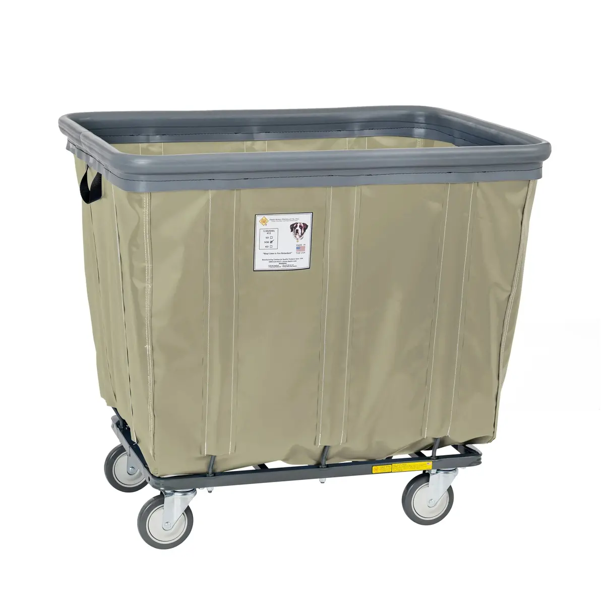Vinyl Basket Truck With Bumper - 14 Bushel 14