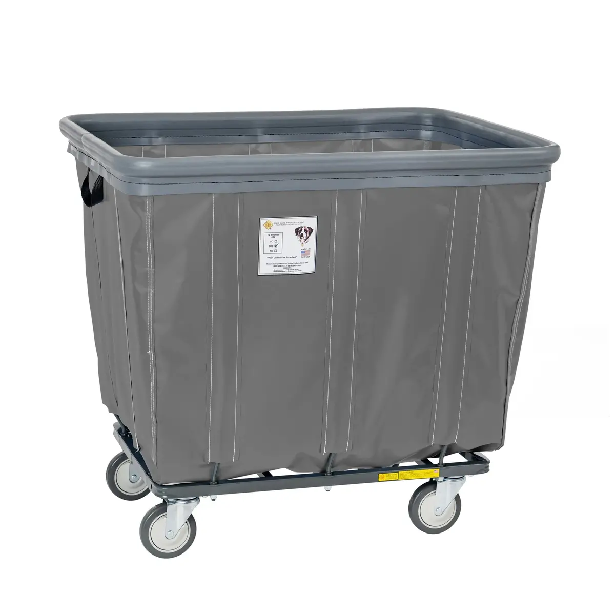 Vinyl Basket Truck With Bumper - 14 Bushel 9