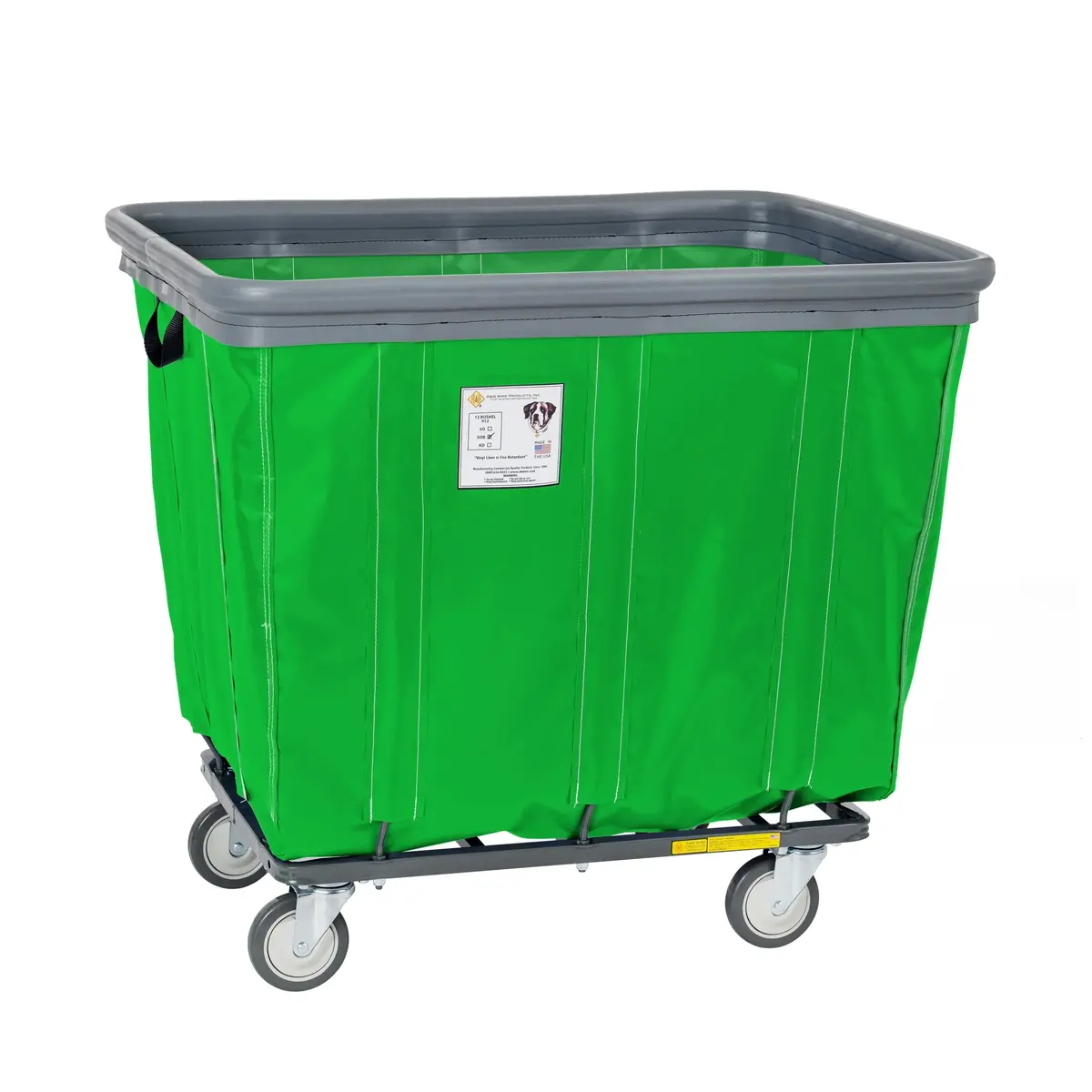 Vinyl Basket Truck With Bumper - 14 Bushel 8
