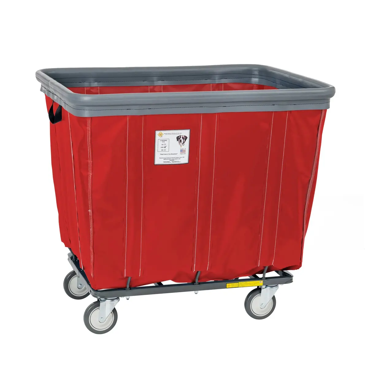 Vinyl Basket Truck With Bumper - 14 Bushel 3