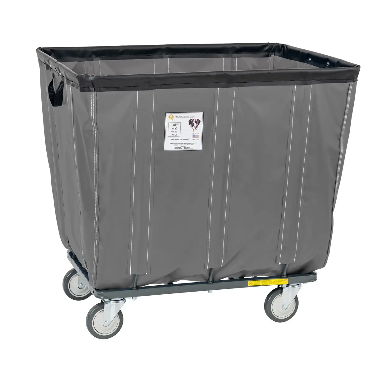 Standard Vinyl Basket Truck - 18 Bushel 9