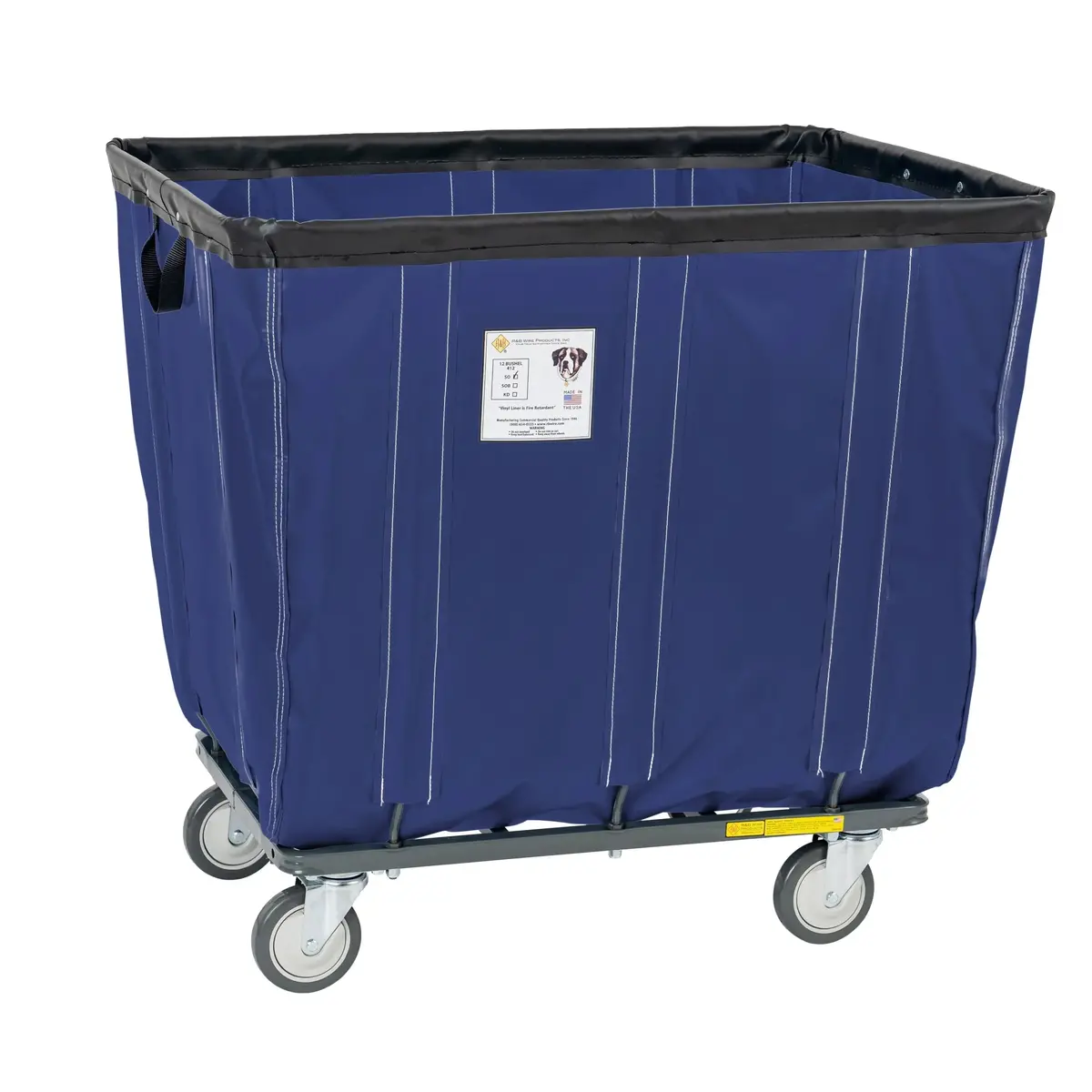 Standard Vinyl Basket Truck - 18 Bushel 7