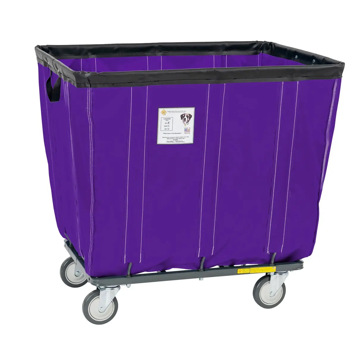 Standard Vinyl Basket Truck - 18 Bushel 4
