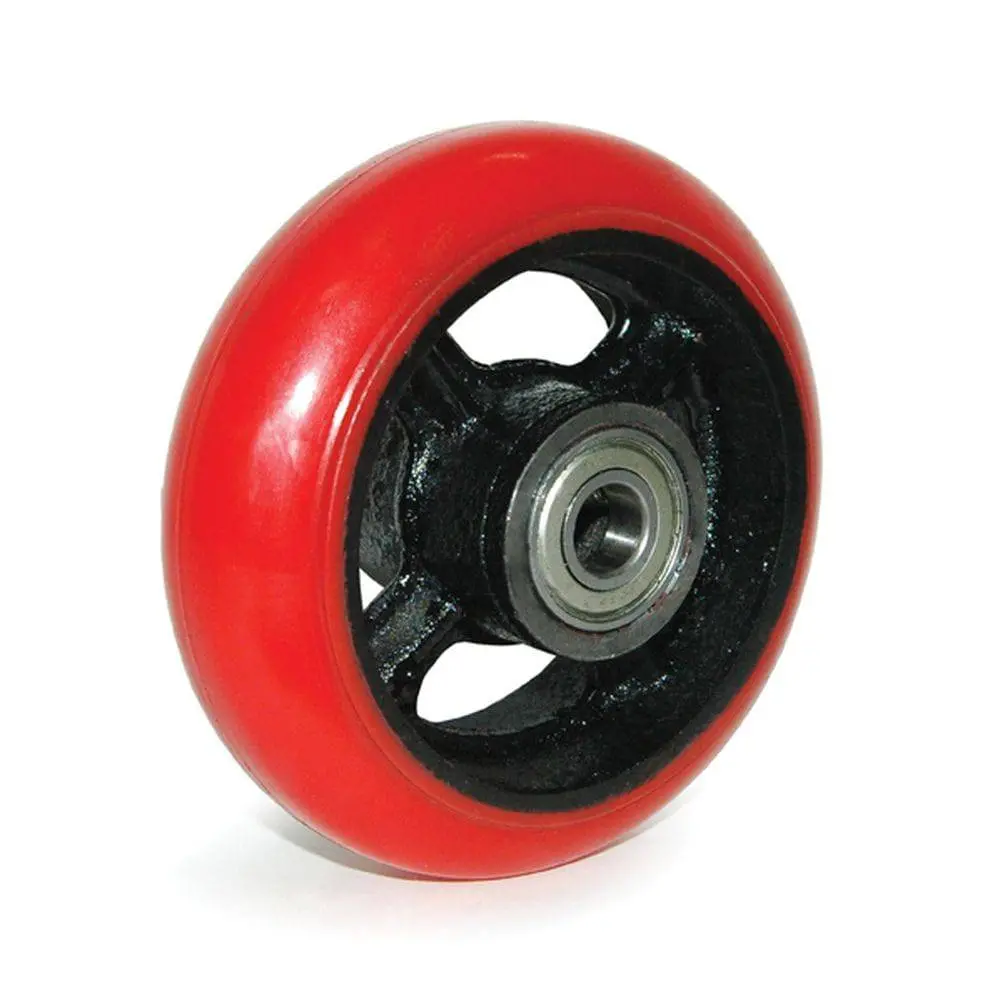 6" X 2" Dh® Polyurethane Cast Iron Wheel - 1200 Lbs. Capacity 1