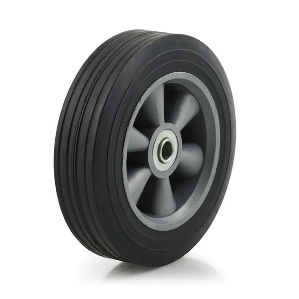 8" Dh Poly Hub Hand Truck Wheel (Offset Hub) - 300 Lbs. Capacity 1