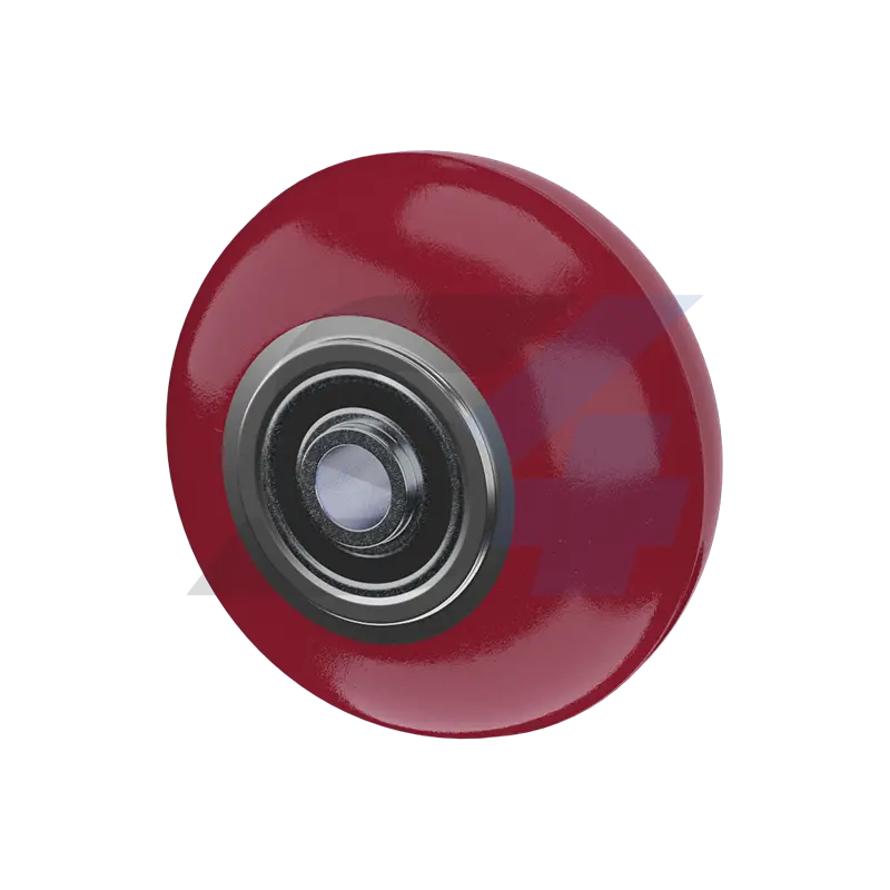 4 X 2" Poly On Aluminum Wheel - W001.280 1