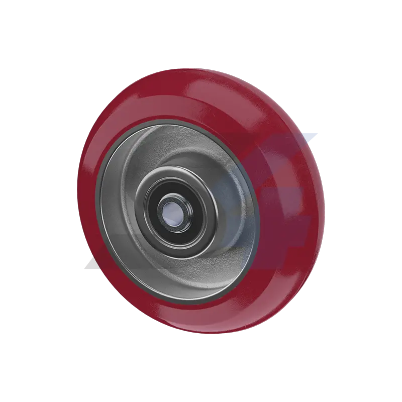 6 X 2" Poly On Aluminum Wheel - W001.282 1