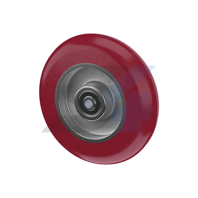 8 X 2" Poly On Aluminum Wheel - W001.283 1