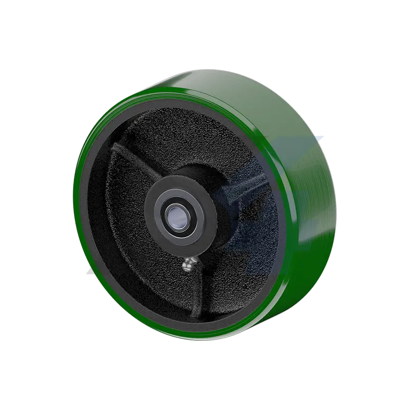 6 X 2" Poly On Cast Iron Wheel - W001.A05 1