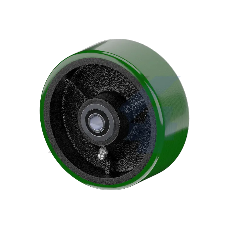5 X 2" Poly On Cast Iron Wheel - W002.094 1