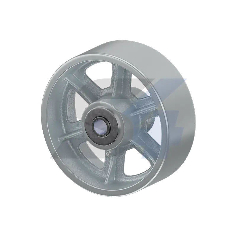 8 X 3" Cast Iron Wheel - W003.50B 1