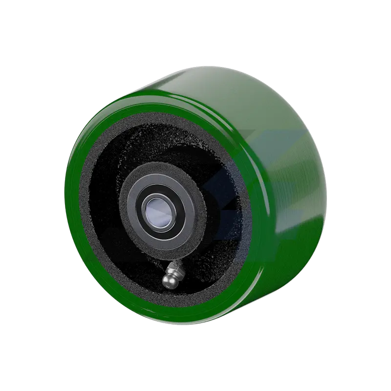 4 X 2" Poly On Cast Iron Wheel - W003.527 1