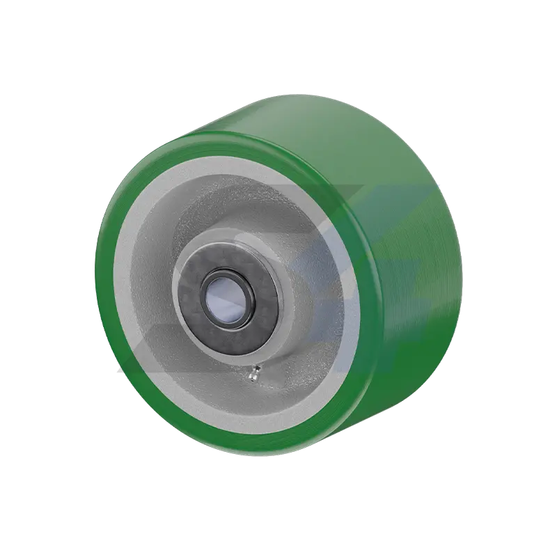 6 X 3" Poly On Cast Iron Wheel - W003.930 1