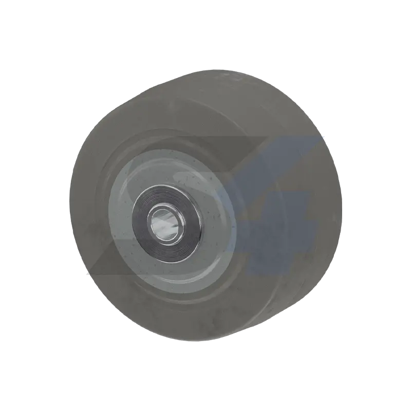 4 X 2" Thermo-Rubber Wheel - W065.B85 1