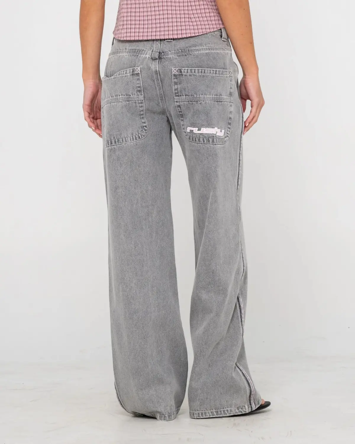 Rusty Flip Mommy Low Rise Baggy Jean 2