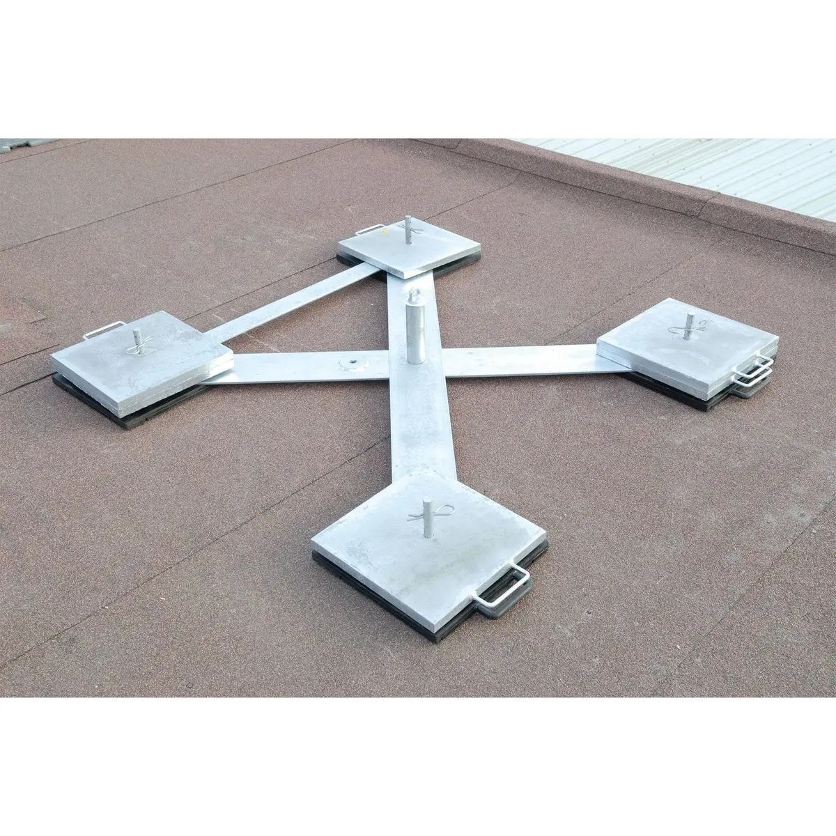 Non-Penetrating Deadweight Rooftop Anchor System - Osha Certified 1