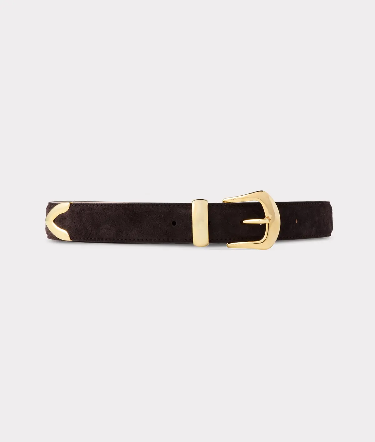Italian 3 Piece Belt :: Chocolate 1