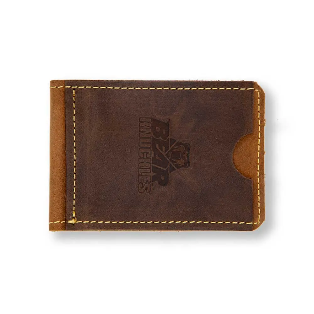 Bk Cowhide Leather Wallet 1