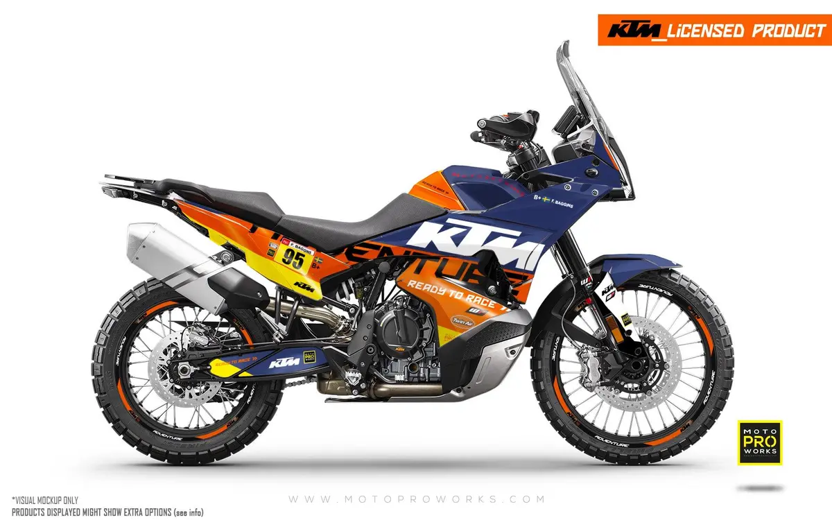 Ktm 790/890 Adventure R/S 2023-2024 Graphics - "Waypointer" (Dawn) 1
