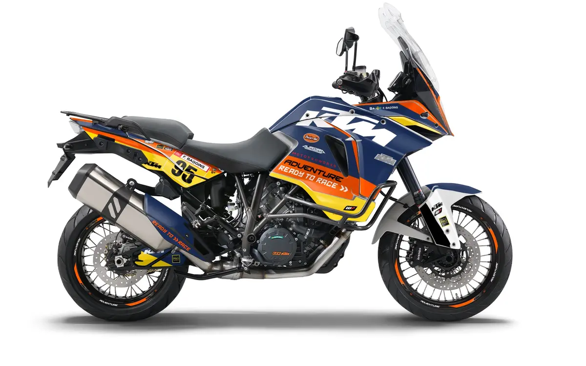 Ktm 1290 Super Adventure 2015-2016 Graphics - "Waypointer" (Dawn) 1