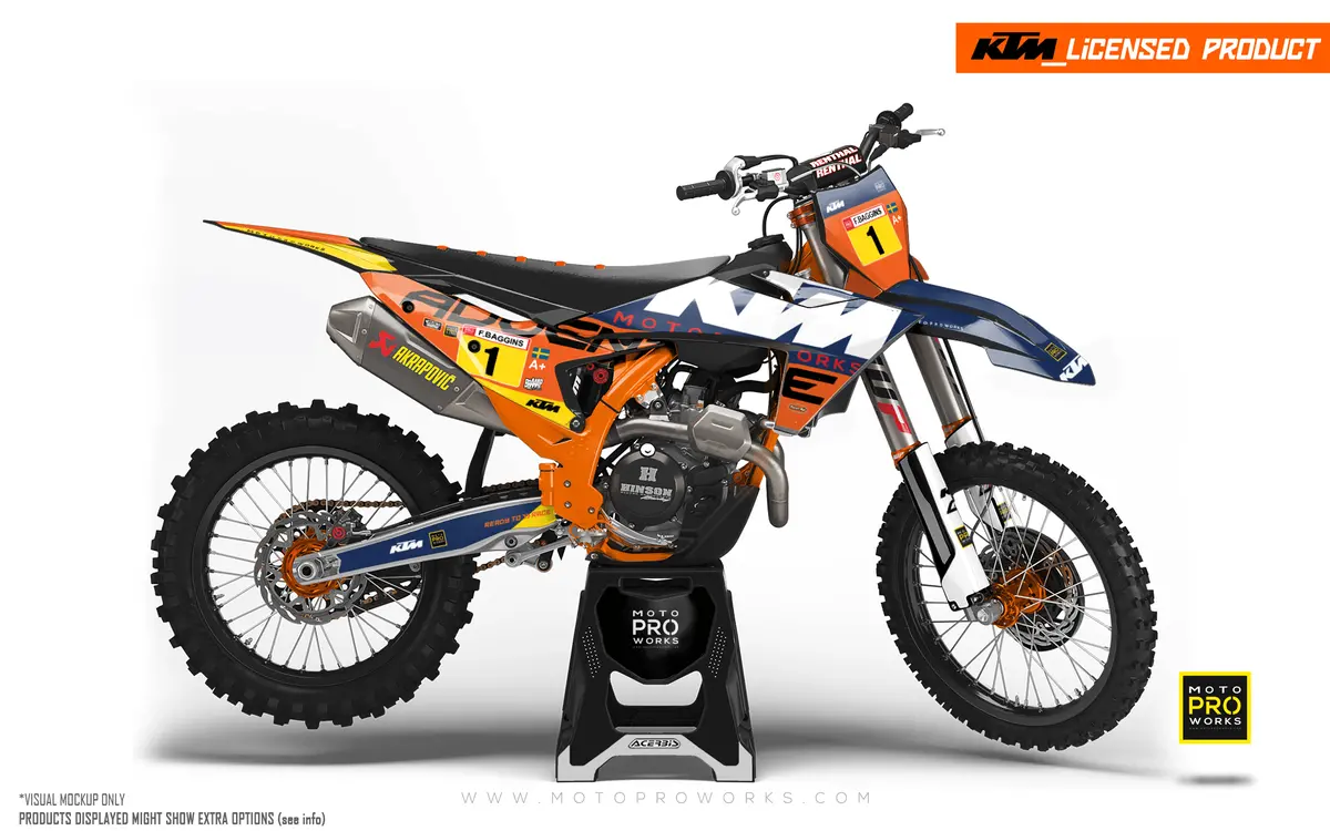 Ktm Xc / Xc-F / Xc-W Graphics - "Waypointer" (Dawn) 1