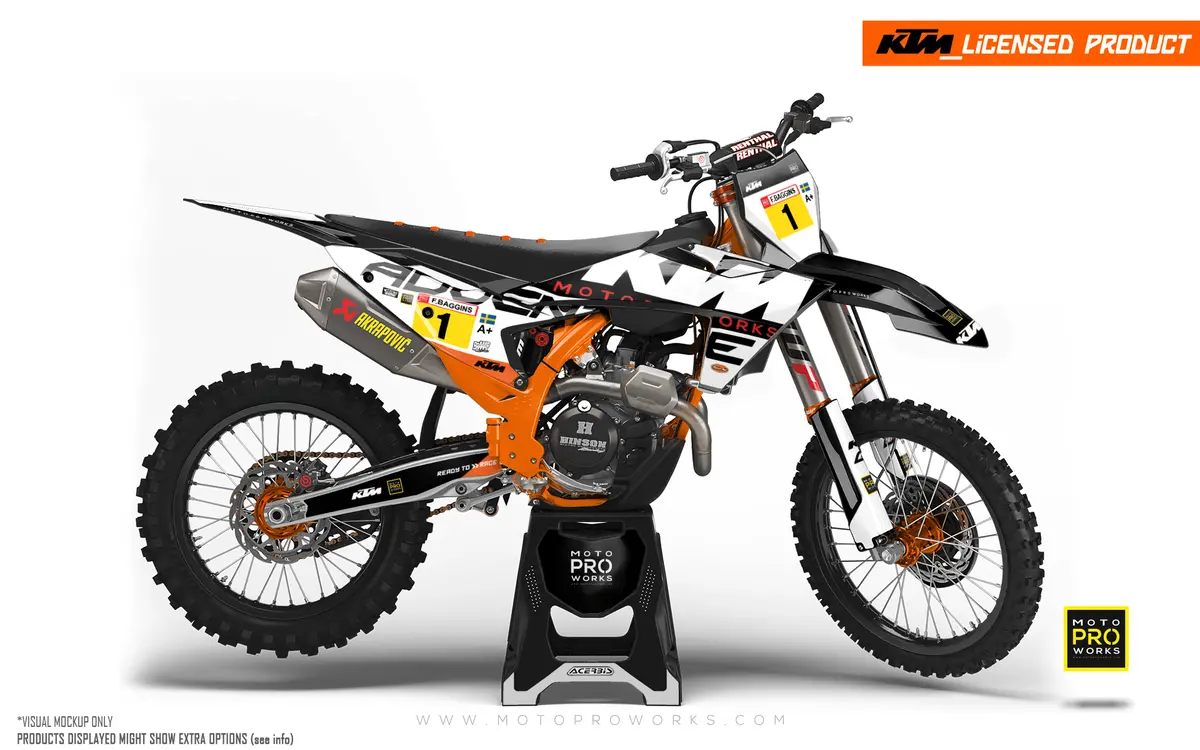 Ktm Sx / Sx-F Graphics - "Waypointer" (Night) 1