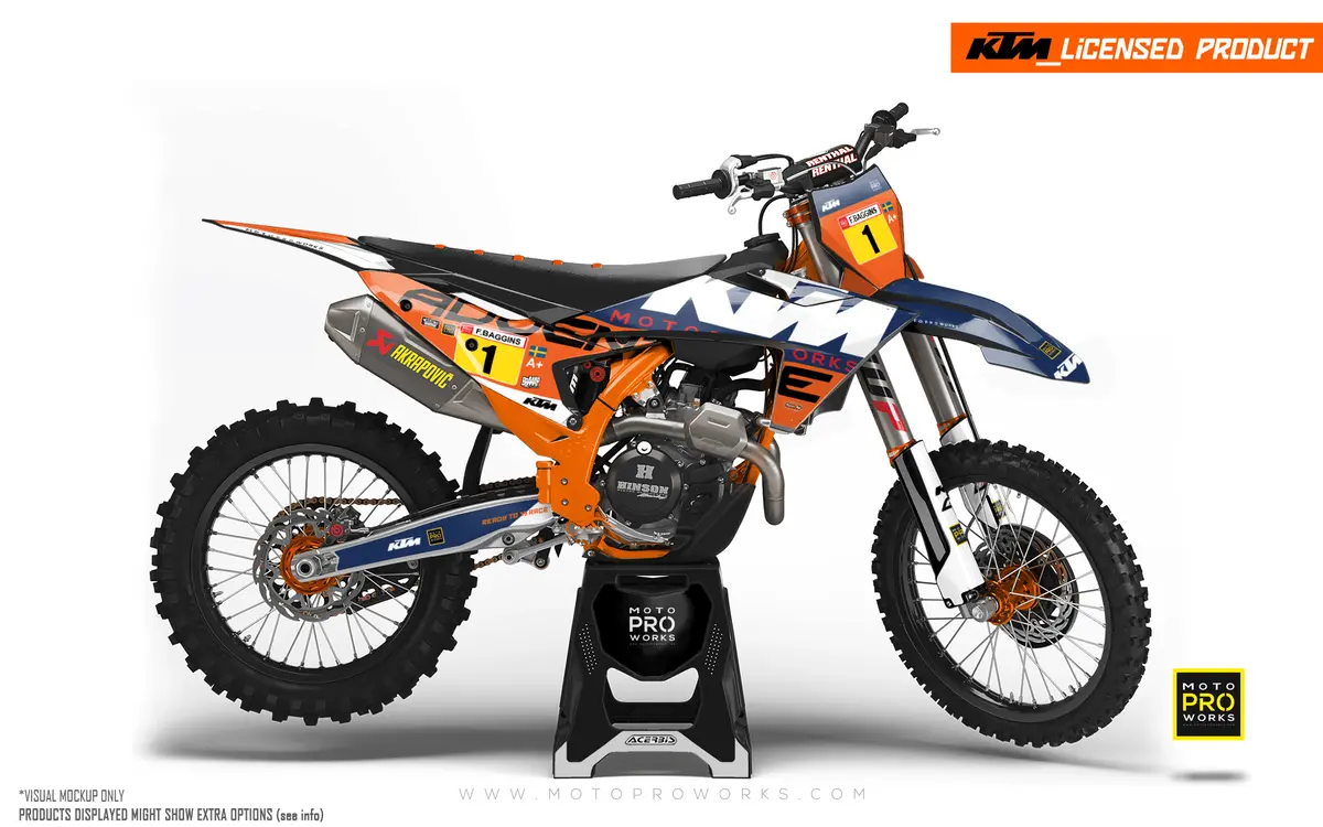 Ktm Sx / Sx-F Graphics - "Waypointer" (Sunset) 1