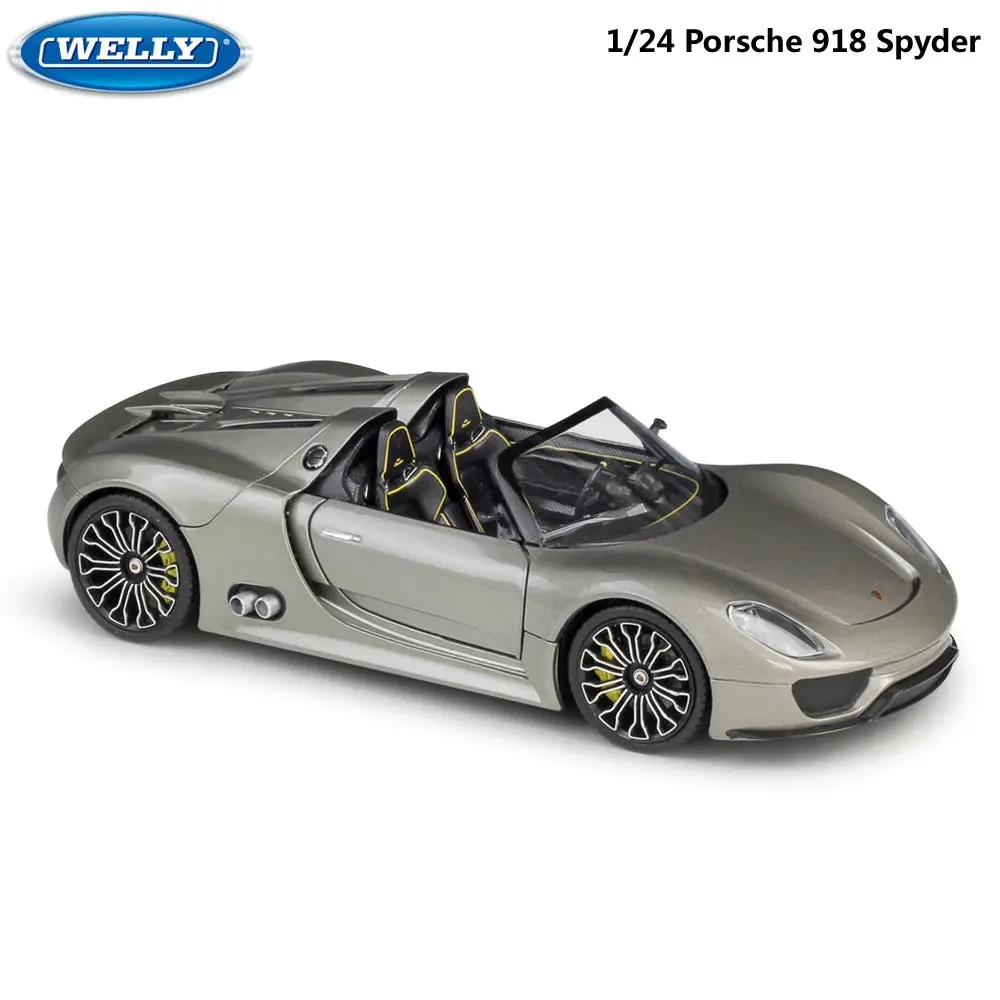 Carro Colecionavel Porshe 918 Spyder Convertible Escala  1:18 1
