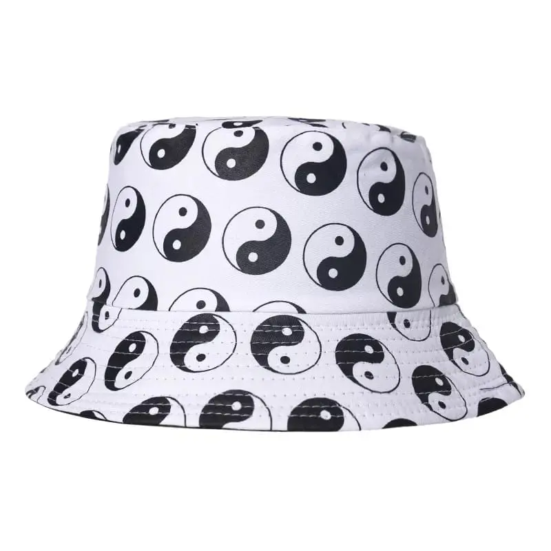 Chapéu No Estilo Panamá Yin Yang - Novo 1