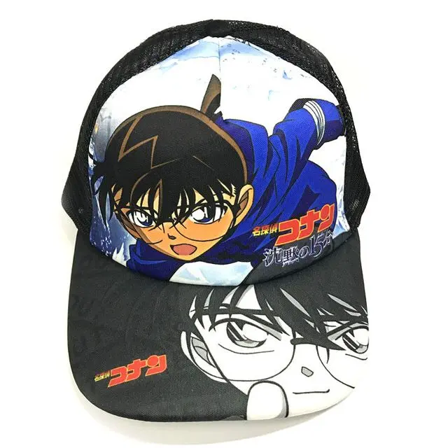 Chapéu Detective Conan Case Closed Baseball 1