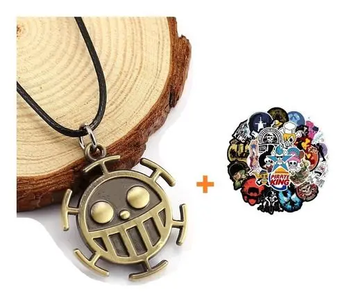 Fio Medalhão Trafalgar Law - One Piece 1
