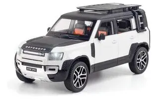 Carro Colecionavel Land Rover Defender 1:24 1
