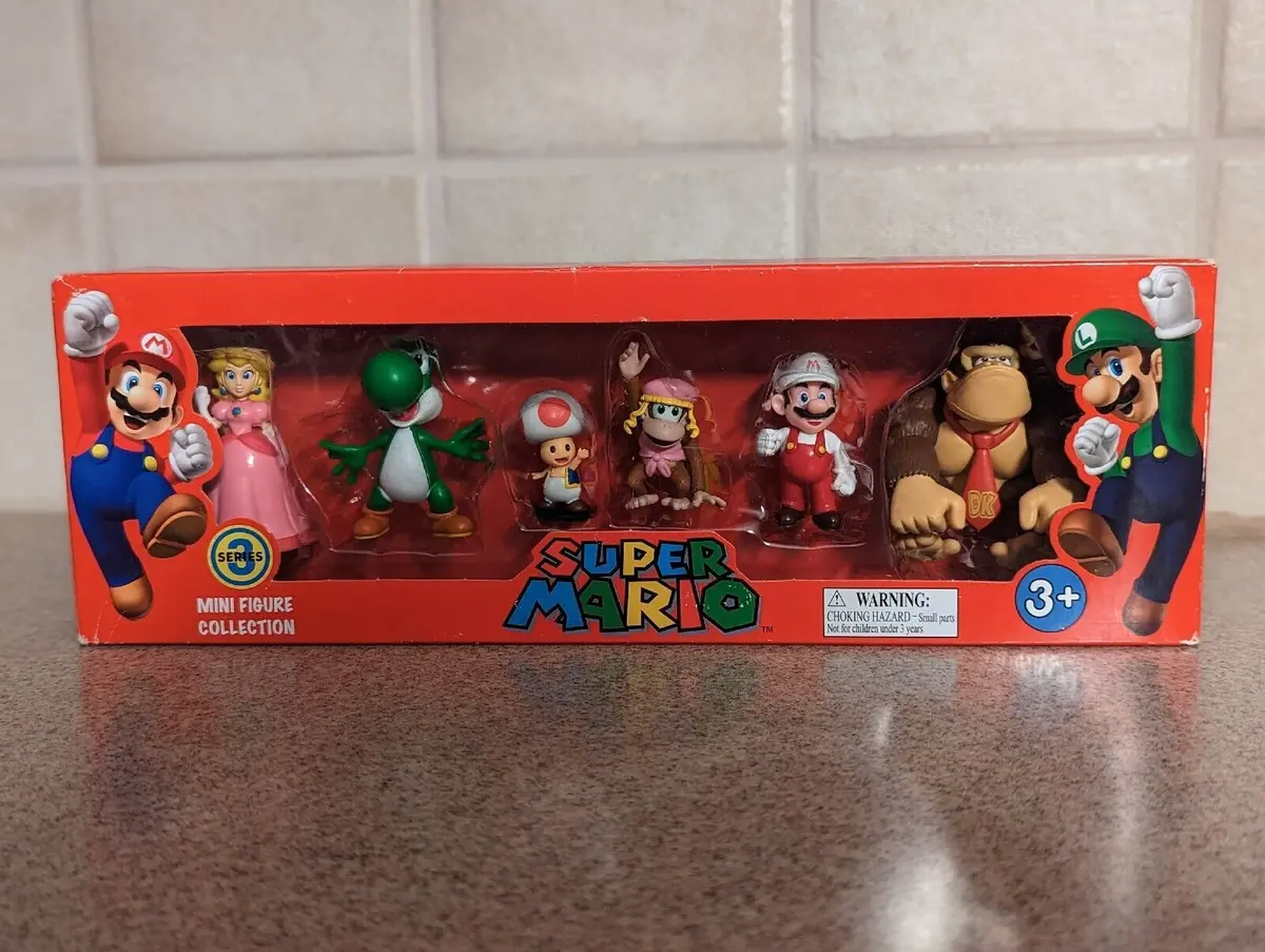 Figurinhas Colecionaveis - Super Mario 1
