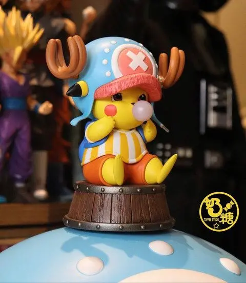 Figurinha De Ação Pikachu - One Piece - Pokemon 1