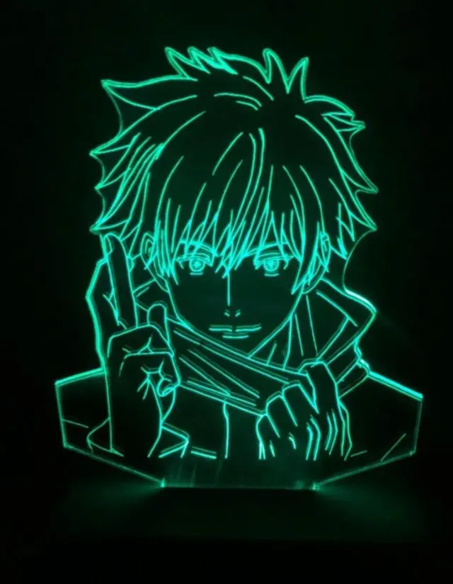 Lâmpada Led Em Acrilico  - Jujutsu Kaisen 1