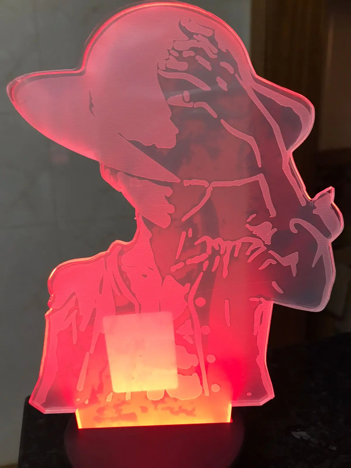 Lâmpada Led Em Acrilico  - One Piece 1