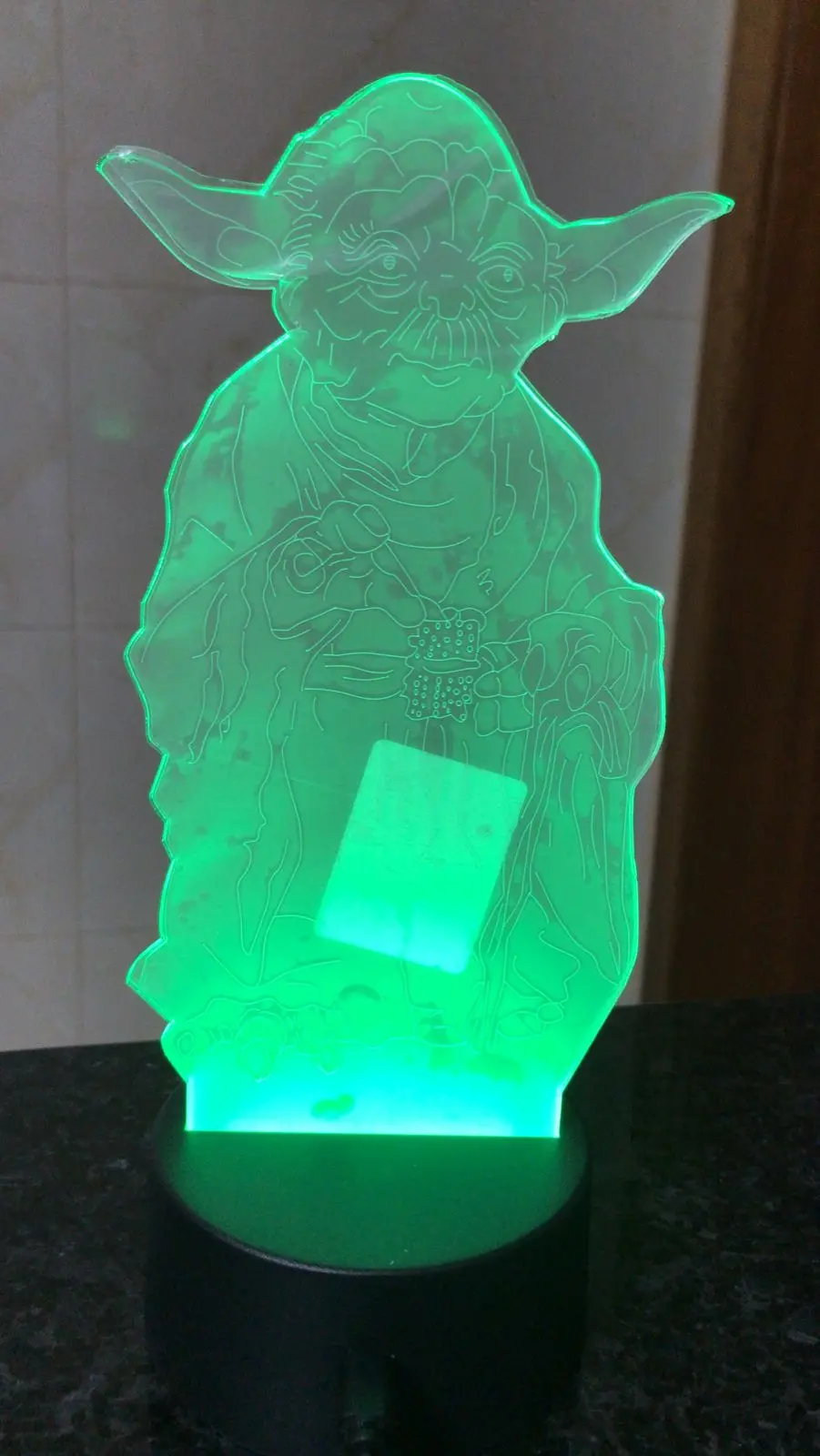Lâmpada Led Em Acrilico  - Star Wars 1
