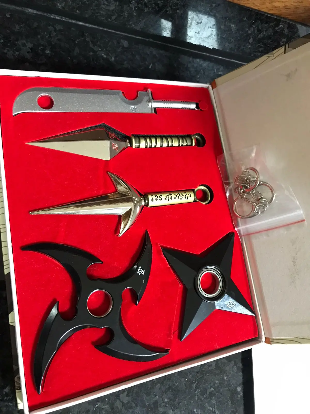 Conjunto De Armas De Luta - Naruto 1