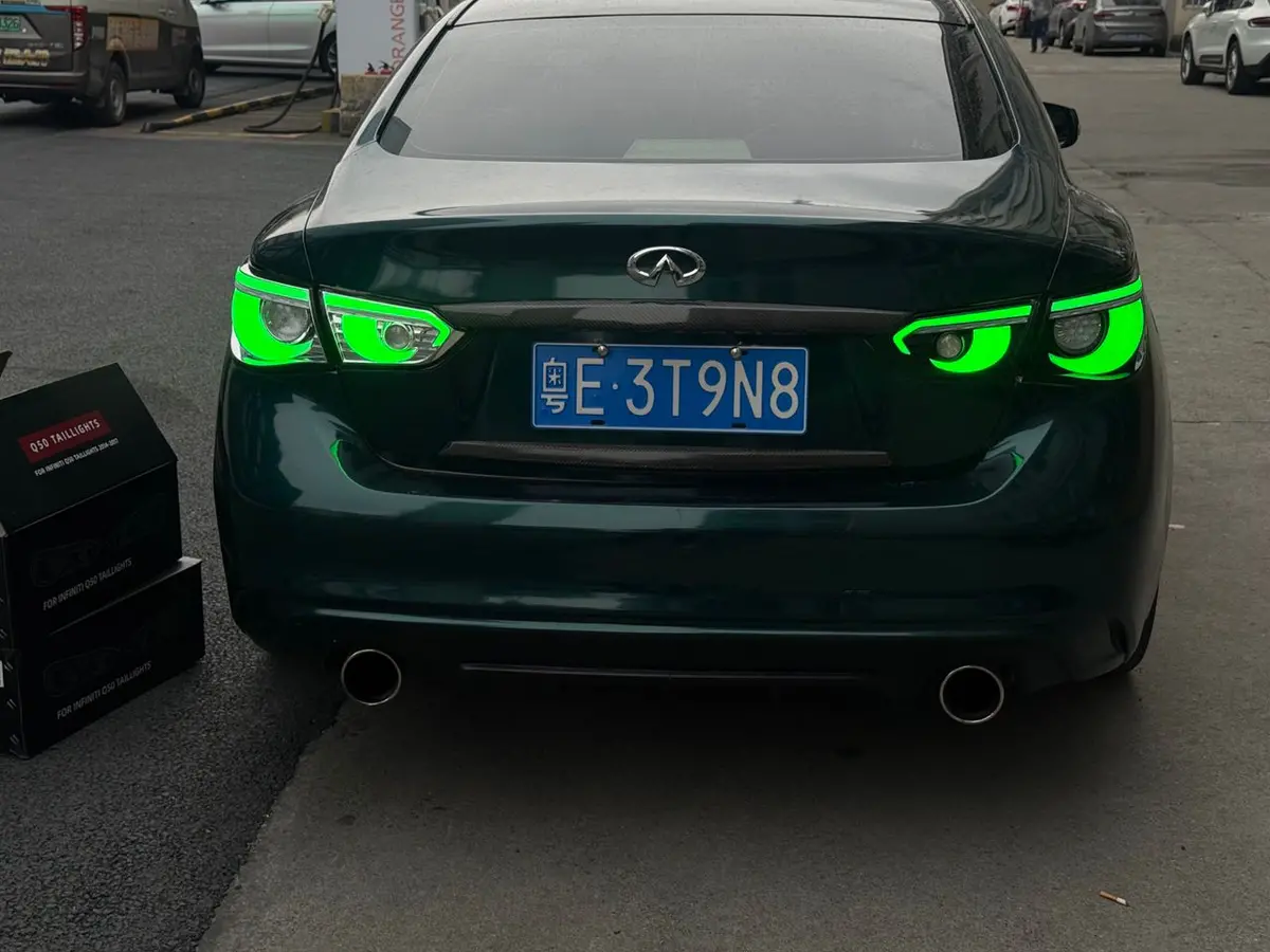Rgb Animated Tail Lights For Infiniti Q50 (2014-2017) 1