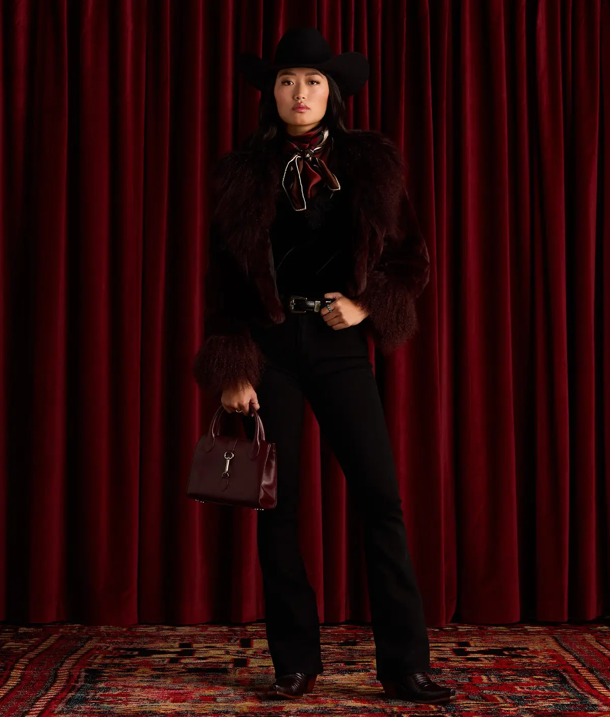 Women's Black Cherry Look 2 1